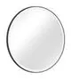 Hansgrohe-Xarita-Lite-S-Spiegel-mit-runder-LED-Beleuchtung-900-30-Wandschalter-Mattschwarz-54967670 gallery number 1